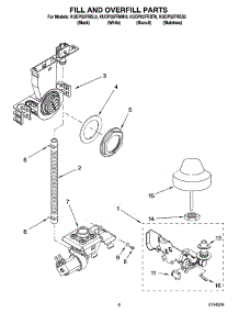 06 - Fill And Overfill Parts parts for Kitchenaid Dishwasher KUDP02FRSS0 from AppliancePartsPros.com