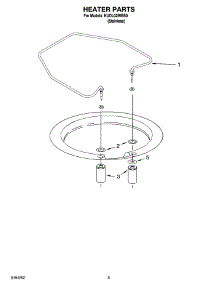05 - Heater Parts parts for Kitchenaid Dishwasher KUDL02IRBS0 from AppliancePartsPros.com