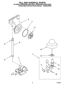 06 - Fill And Overfill Parts parts for Kitchenaid Dishwasher KUDS01DJSS0 from AppliancePartsPros.com