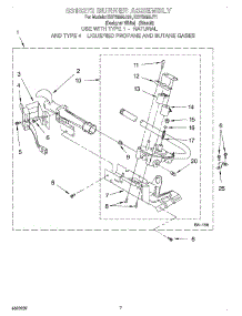 04 - 8318272 Burner parts for Kitchenaid Dryer KGYS850JQ1 from AppliancePartsPros.com
