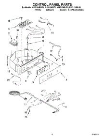 04 - Control Panel Parts parts for Kitchenaid Ice Machine KUIS15NRHB5 from AppliancePartsPros.com