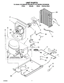 05 - Unit Parts, Optional Parts parts for Kitchenaid Ice Machine KUIS18NNJS6 from AppliancePartsPros.com