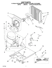 05 - Unit parts for Kitchenaid Ice Machine KUIS155HWH3 from AppliancePartsPros.com