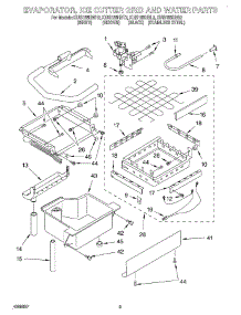 02 - Evaporator, Ice Cutter Grid And Water parts for Kitchenaid Ice Machine KUIS155HWH2 from AppliancePartsPros.com