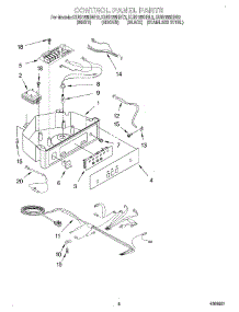 04 - Control Panel parts for Kitchenaid Ice Machine KUIS155HWH2 from AppliancePartsPros.com
