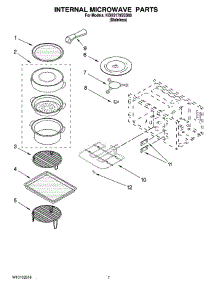05 - Internal Microwave Parts, Optional Parts parts for Kitchenaid Microwave KBHS179SSS00 from AppliancePartsPros.com