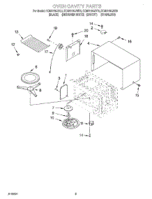 03 - Oven Cavity parts for Kitchenaid Microwave KCMS185JWH0 from AppliancePartsPros.com