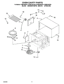 03 - Oven Cavity Parts parts for Kitchenaid Microwave KCMS185JBL4 from AppliancePartsPros.com