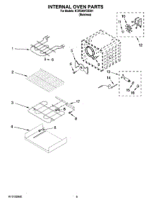 06 - Internal Oven Parts parts for Kitchenaid Range KDRS807SSS01 from AppliancePartsPros.com