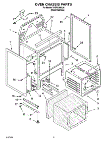 04 - Oven Chassis Parts parts for Whirlpool Range YKERC508LS0 from AppliancePartsPros.com
