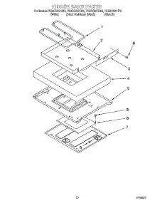 07 - Hidden Bake Parts, Miscellaneous Parts parts for Whirlpool Range YKESC307HB5 from AppliancePartsPros.com
