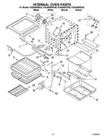 05 - Internal Oven Parts parts for Kitchenaid Range KGSA906PSS02 from AppliancePartsPros.com