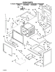 03 - Oven Parts parts for Kitchenaid Range KERS807SBL00 from AppliancePartsPros.com