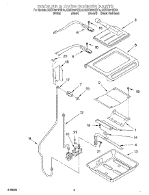 06 - Broiler And Oven Burner parts for Kitchenaid Range KGST307HWH4 from AppliancePartsPros.com