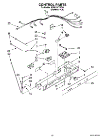 11 - Control Parts parts for Kitchenaid Refrigerator KSRD22FTST03 from AppliancePartsPros.com