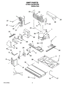 05 - Unit Parts parts for Kitchenaid Refrigerator KBLS20ETSS00 from AppliancePartsPros.com