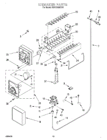 11 - Icemaker parts for Kitchenaid Refrigerator KBRC36MHS01 from AppliancePartsPros.com