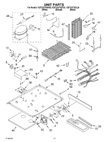 09 - Unit Parts parts for Kitchenaid Refrigerator KSFS25FKBL02 from AppliancePartsPros.com