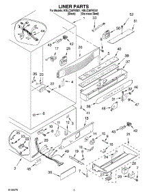 04 - Liner parts for Kitchenaid Refrigerator KBLC36FKS01 from AppliancePartsPros.com