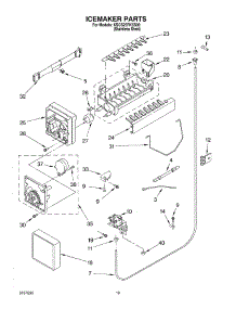 12 - Icemaker Parts, Parts Not Illustrated parts for Kitchenaid Refrigerator KSCS25FKSS00 from AppliancePartsPros.com