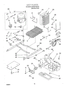 08 - Unit parts for Kitchenaid Refrigerator KSRS22FGSS13 from AppliancePartsPros.com