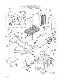 08 - Unit parts for Kitchenaid Refrigerator KSRE22FHWH00 from AppliancePartsPros.com