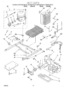 08 - Unit parts for Kitchenaid Refrigerator KSRS22FGAL01 from AppliancePartsPros.com