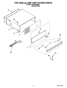 06 - Top Grille And Unit Cover Parts parts for Kitchenaid Refrigerator KSSC48QMS03 from AppliancePartsPros.com