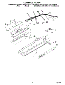 10 - Control Parts parts for Kitchenaid Refrigerator KSRT25CRWH01 from AppliancePartsPros.com