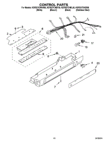 10 - Control Parts parts for Kitchenaid Refrigerator KSRS27CNSS00 from AppliancePartsPros.com