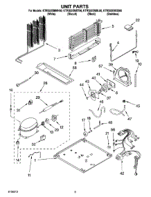 05 - Unit Parts parts for Kitchenaid Refrigerator KTRS22EMBT00 from AppliancePartsPros.com