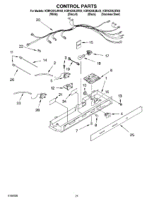 12 - Control, Optional parts for Kitchenaid Refrigerator KSRK22ILSS02 from AppliancePartsPros.com