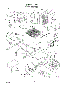 11 - Unit parts for Kitchenaid Refrigerator KSRG25FKSS02 from AppliancePartsPros.com