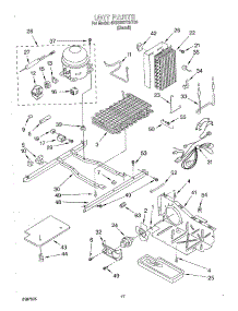 10 - Unit parts for Whirlpool Refrigerator 4KSRS27CHT00 from AppliancePartsPros.com