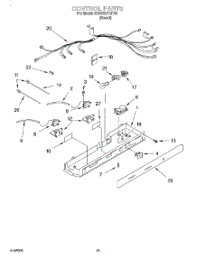 12 - Control, Optional parts for Whirlpool Refrigerator 4KSRS27CHT00 from AppliancePartsPros.com