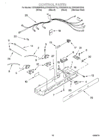 10 - Control parts for Kitchenaid Refrigerator KSRS25IHSS02 from AppliancePartsPros.com