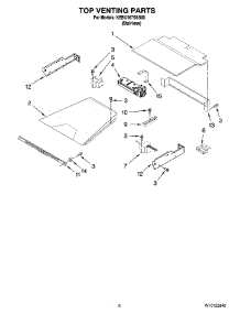 05 - Top Venting Parts, Optional Parts parts for Kitchenaid Oven KEBU107SSS00 from AppliancePartsPros.com