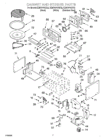 06 - Cabinet And Stirrer parts for Kitchenaid Oven KEMS378GWH2 from AppliancePartsPros.com