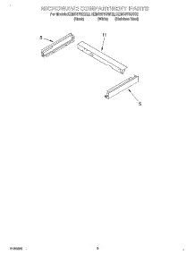 07 - Microwave Compartment parts for Kitchenaid Oven KEMS378GWH2 from AppliancePartsPros.com