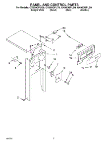 03 - Panel And Control parts for Whirlpool Compactor GX900QPLQ0 from AppliancePartsPros.com
