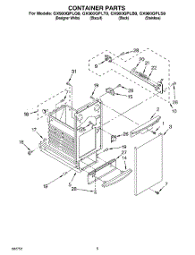 04 - Container parts for Whirlpool Compactor GX900QPLQ0 from AppliancePartsPros.com