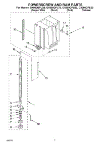 05 - Powerscrew And Ram parts for Whirlpool Compactor GX900QPLQ0 from AppliancePartsPros.com