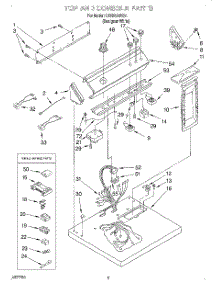 02 - Section parts for Whirlpool Dryer LER5848EQ4 from AppliancePartsPros.com