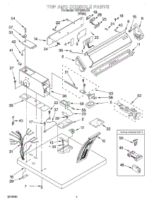 03 - Top And Console parts for Whirlpool Dryer CEP2960JQ0 from AppliancePartsPros.com
