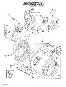 03 - Bulkhead Parts, Optional Parts (Not Included) parts for Whirlpool Dryer WED5600SQ0 from AppliancePartsPros.com
