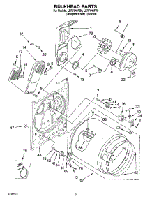 03 - Bulkhead Parts, Optional Parts (Not Included) parts for Whirlpool Dryer LER7648PT0 from AppliancePartsPros.com