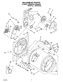 03 - Bulkhead Parts parts for Whirlpool Dryer LER8648PW0 from AppliancePartsPros.com
