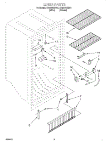 02 - Liner parts for Whirlpool Freezer EV200NXEW01 from AppliancePartsPros.com