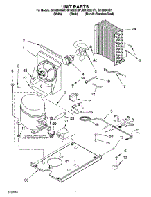 05 - Unit Parts, Optional Parts parts for Whirlpool Ice Machine GI1500XHB7 from AppliancePartsPros.com