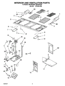 03 - Interior And Ventilation Parts parts for Whirlpool Microwave GH4184XSB0 from AppliancePartsPros.com